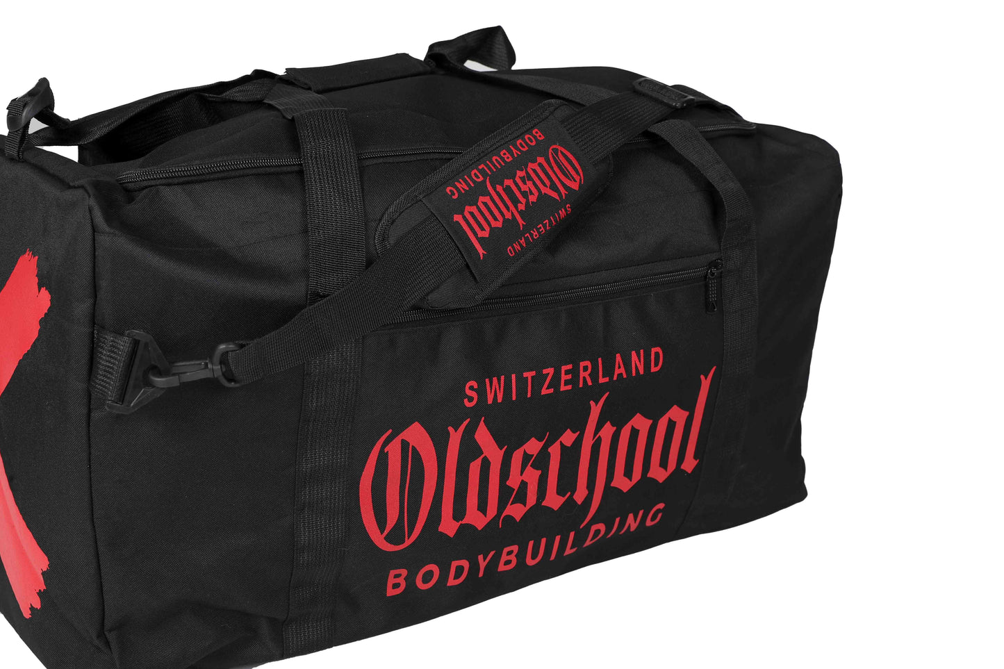 OBS BIG GYM BAG SCHWARZ/ROT