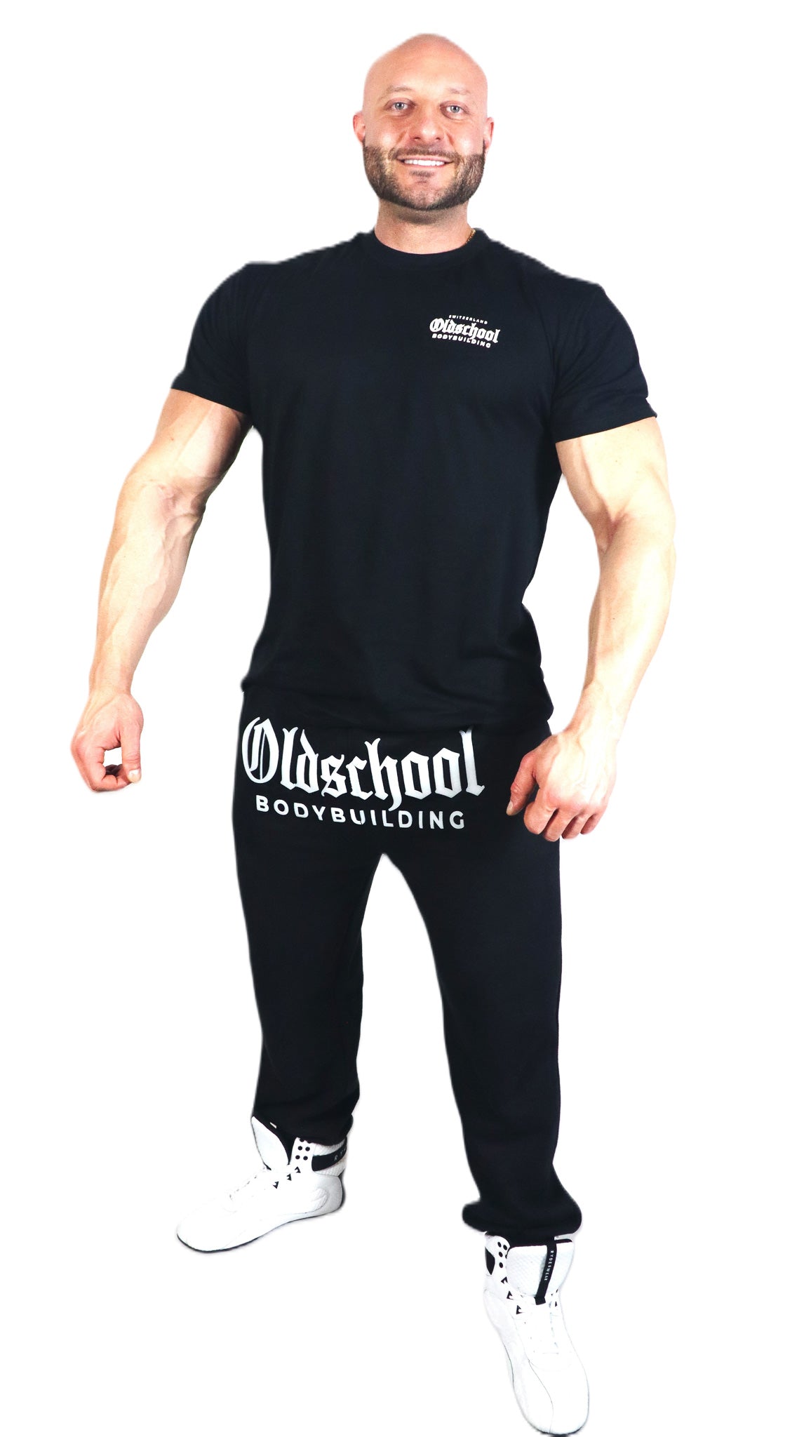 SIGNATURE OLDSCHOOL PANTS SCHWARZ/WEISS