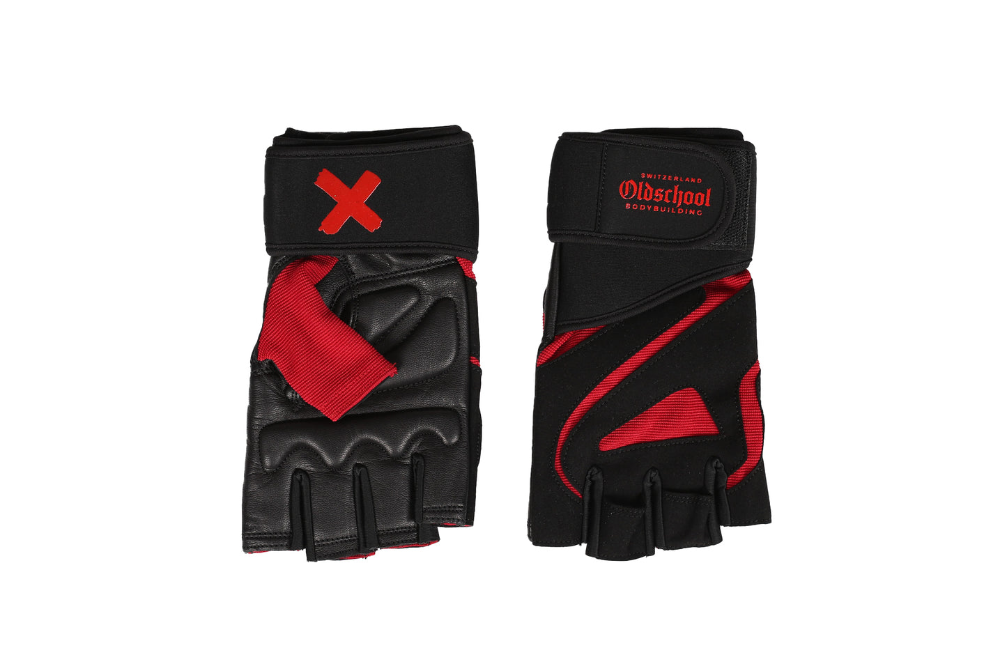 PRO GLOVES SCHWARZ ROT
