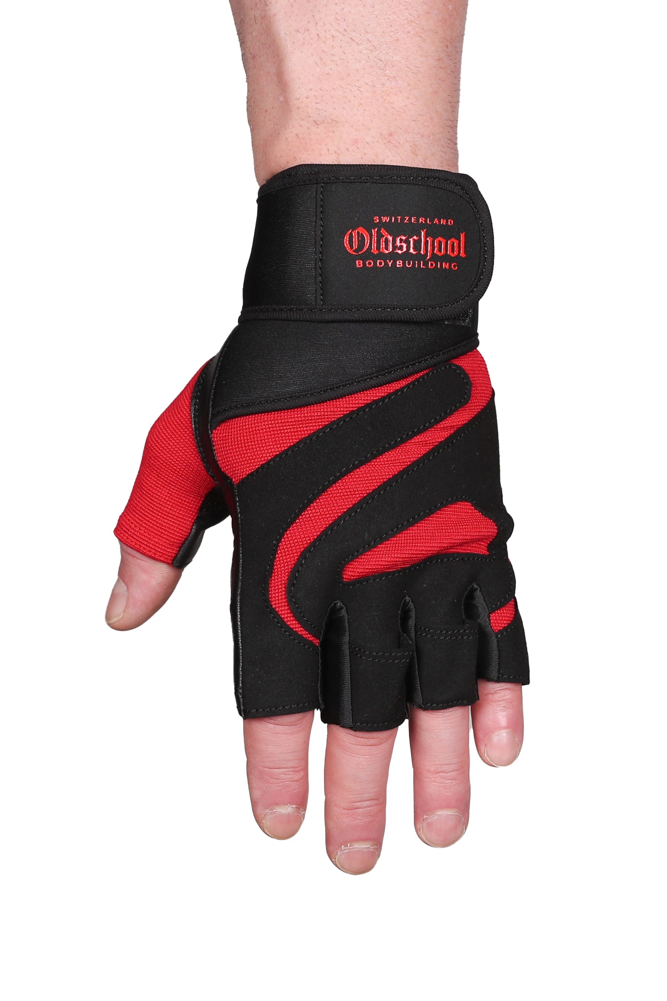 PRO GLOVES SCHWARZ ROT