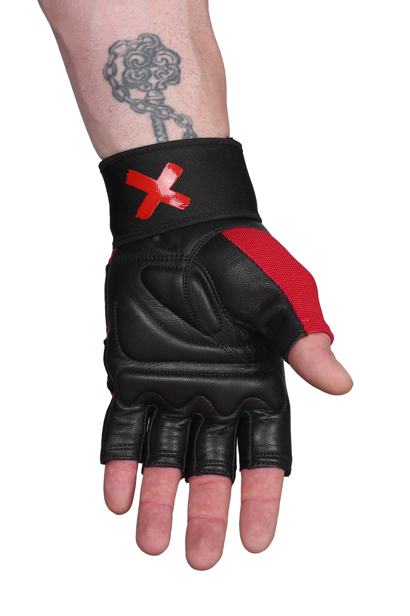 PRO GLOVES SCHWARZ ROT