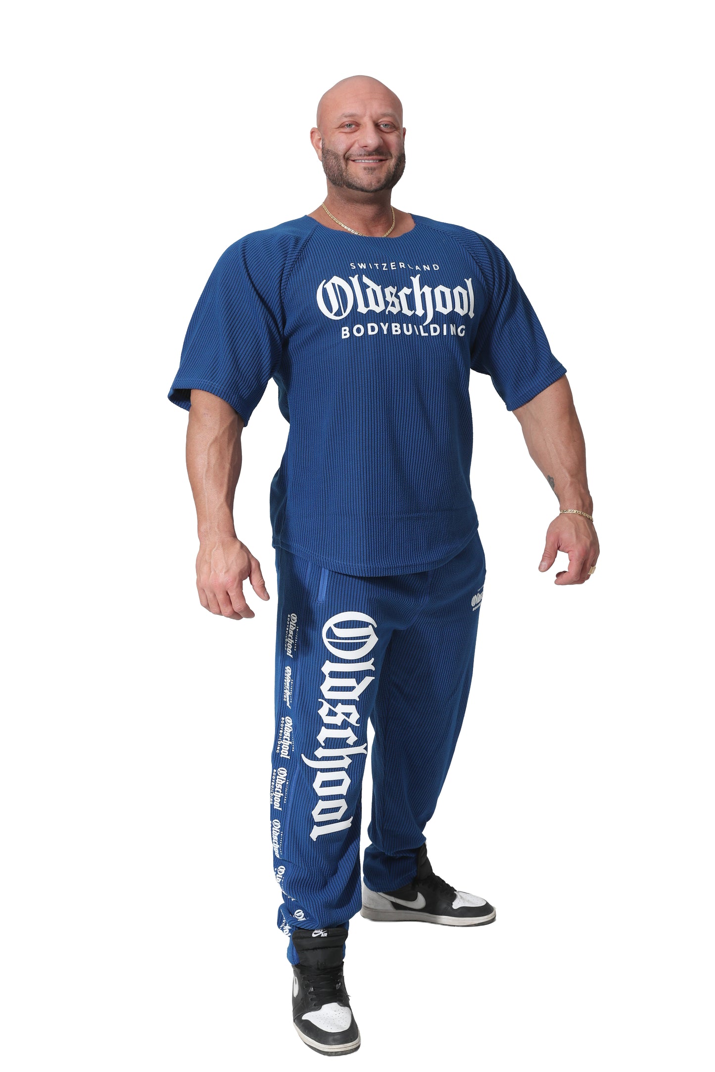 HARDCORE PANTS KÖNIGSBLAU/ WEISS