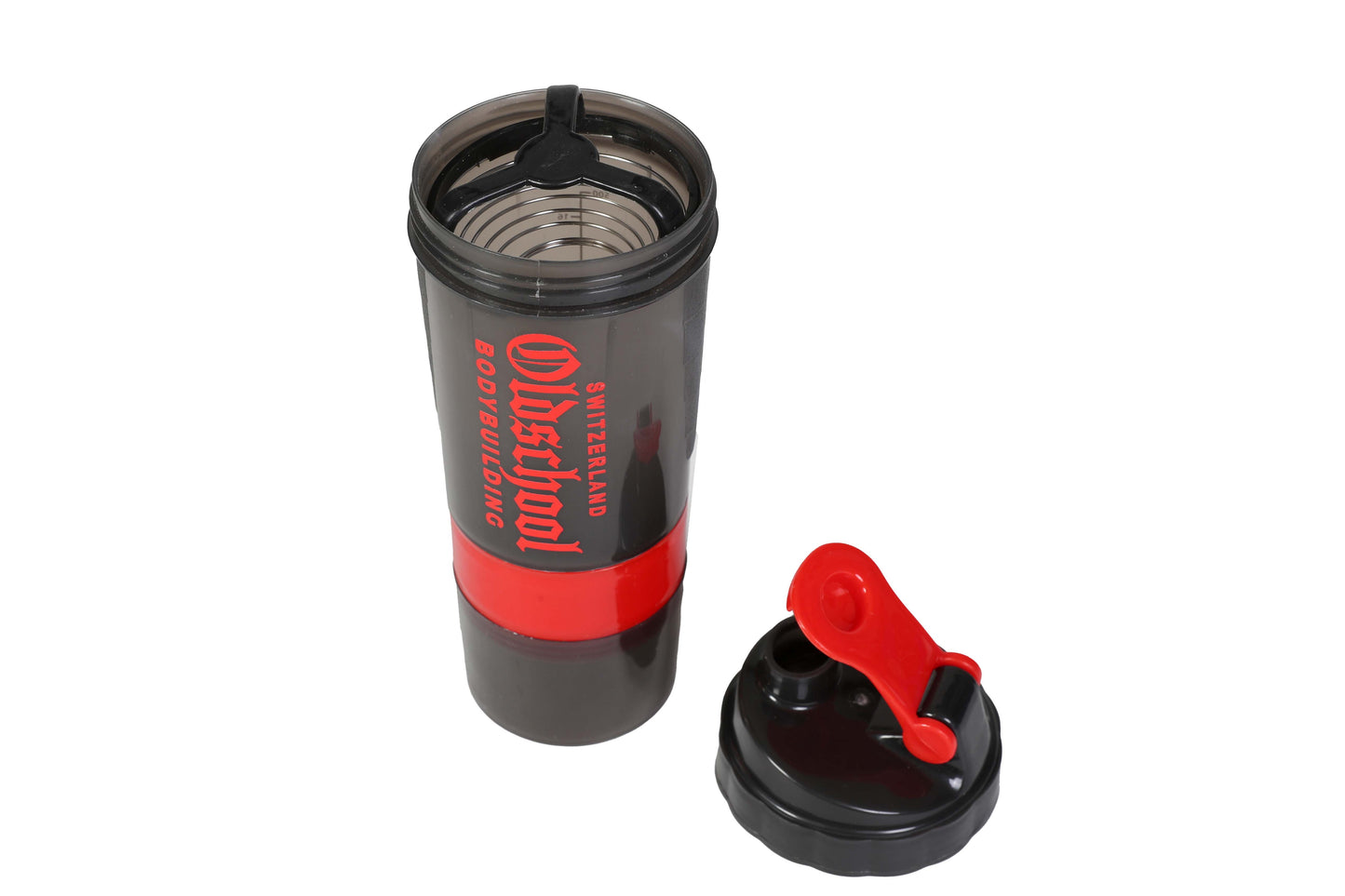 FUNCTIONAL SHAKER BOTTLE ROT 500ML