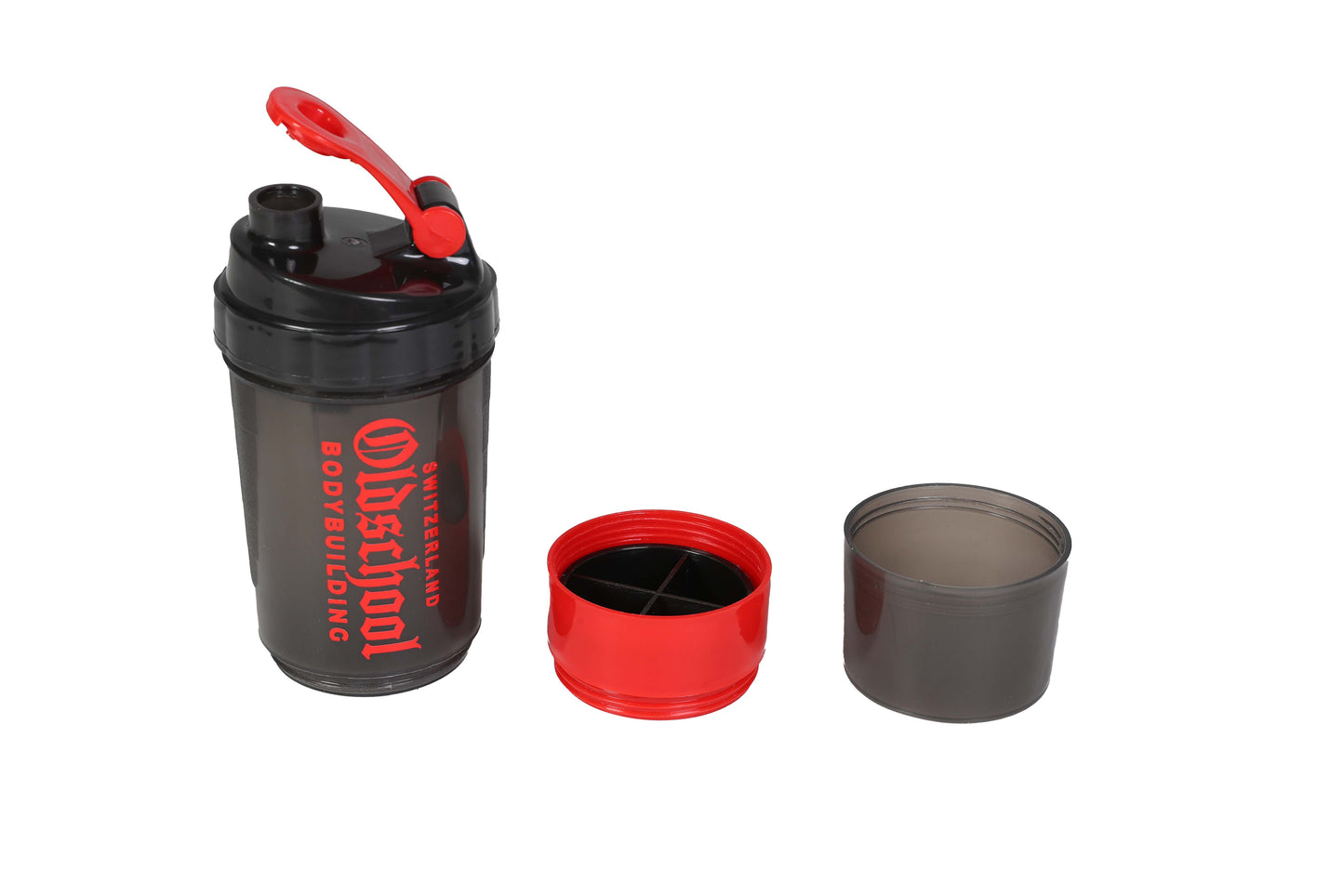 FUNCTIONAL SHAKER BOTTLE ROT 500ML