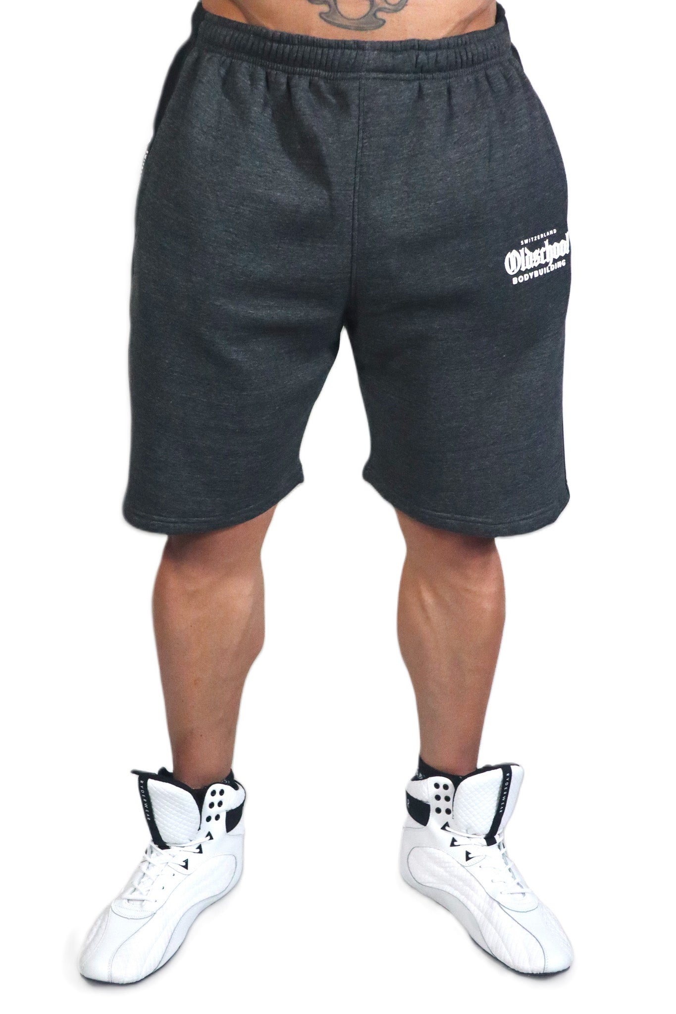 TWO TONE SHORTS GRAU/SCHWARZ