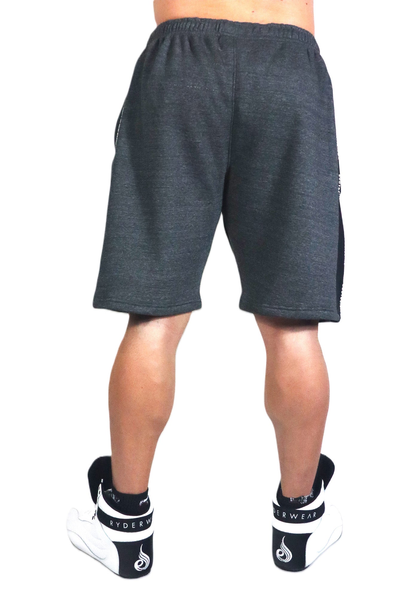 TWO TONE SHORTS GRAU/SCHWARZ