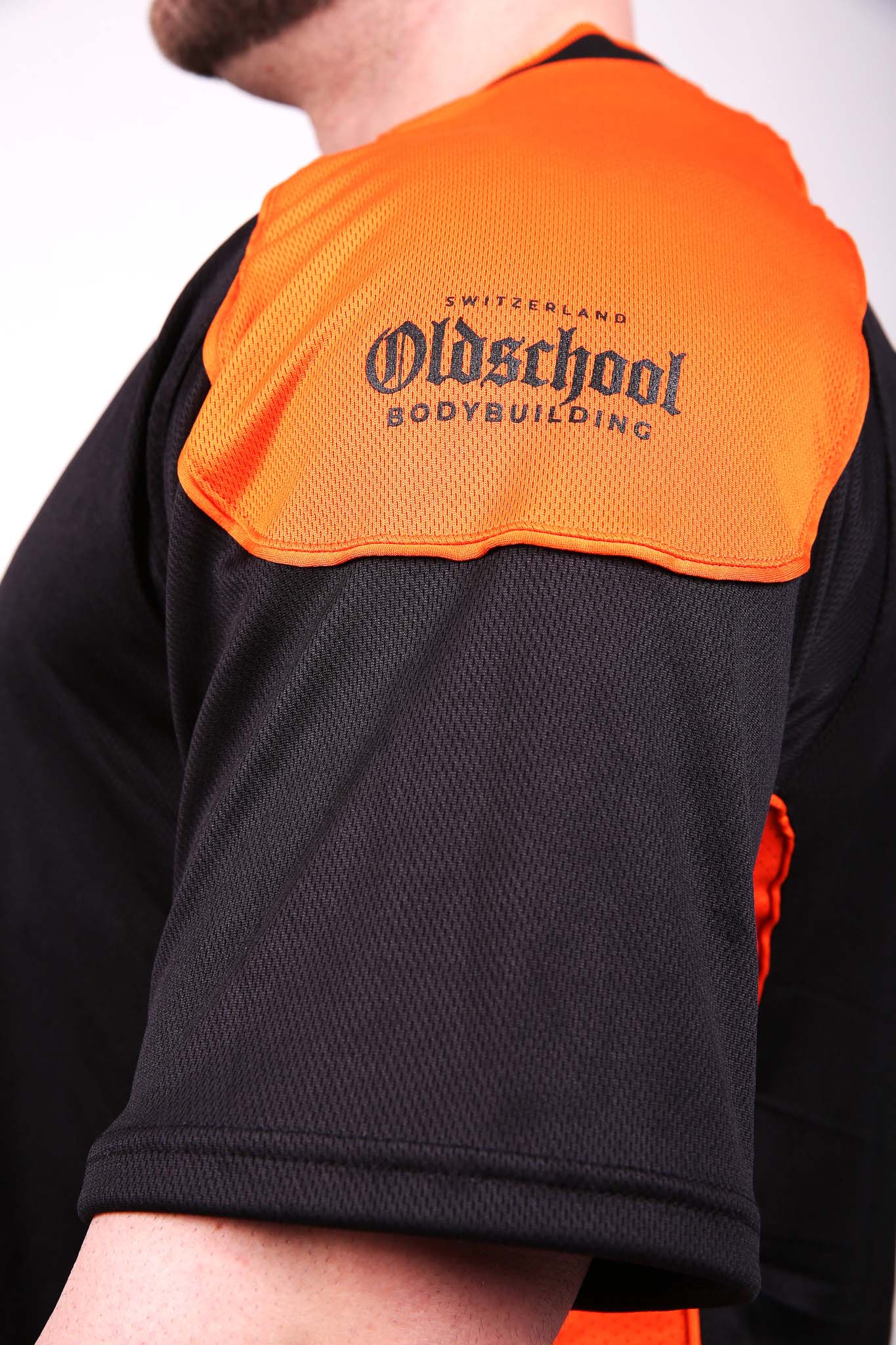 81 FOOTBALL SHIRT SCHWARZ/ORANGE