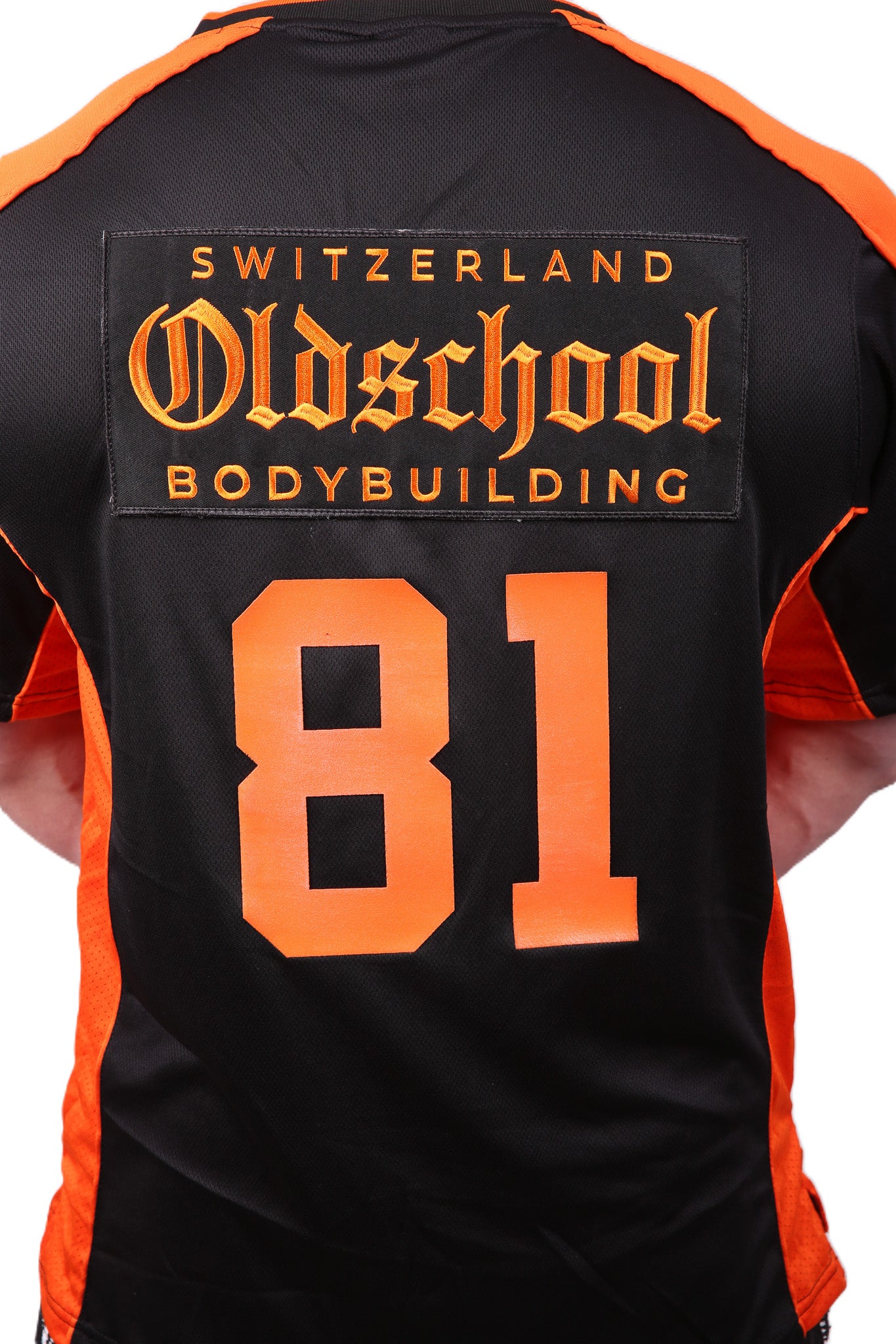 81 FOOTBALL SHIRT SCHWARZ/ORANGE