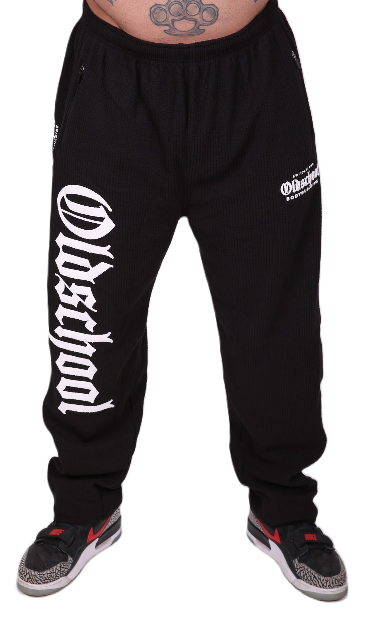 HARDCORE PANTS SCHWARZ/WEISS