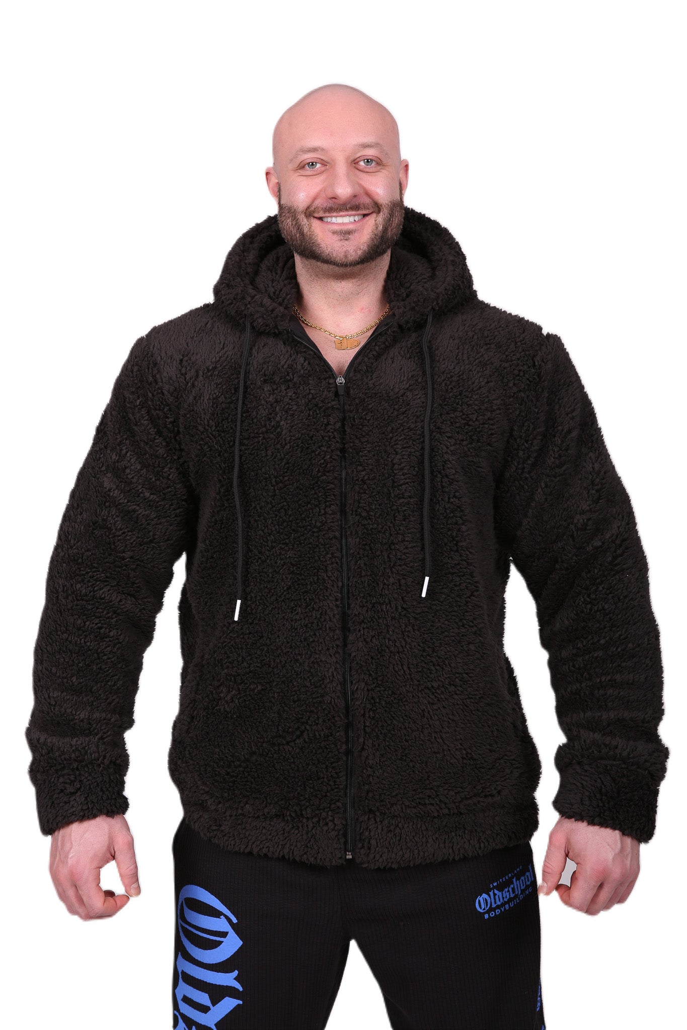 TEDDY HOODIE SCHWARZ