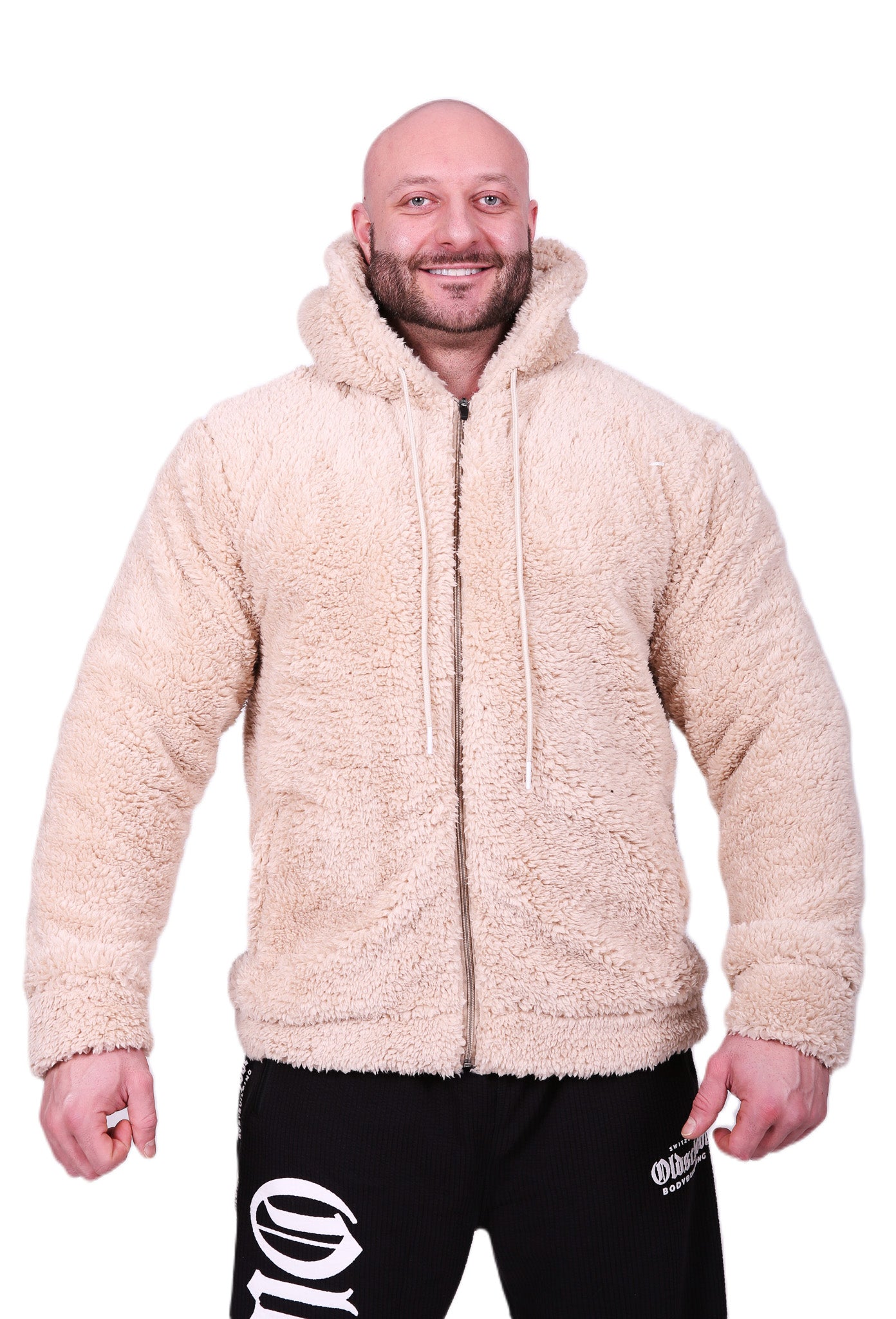 TEDDY HOODIE BEIGE