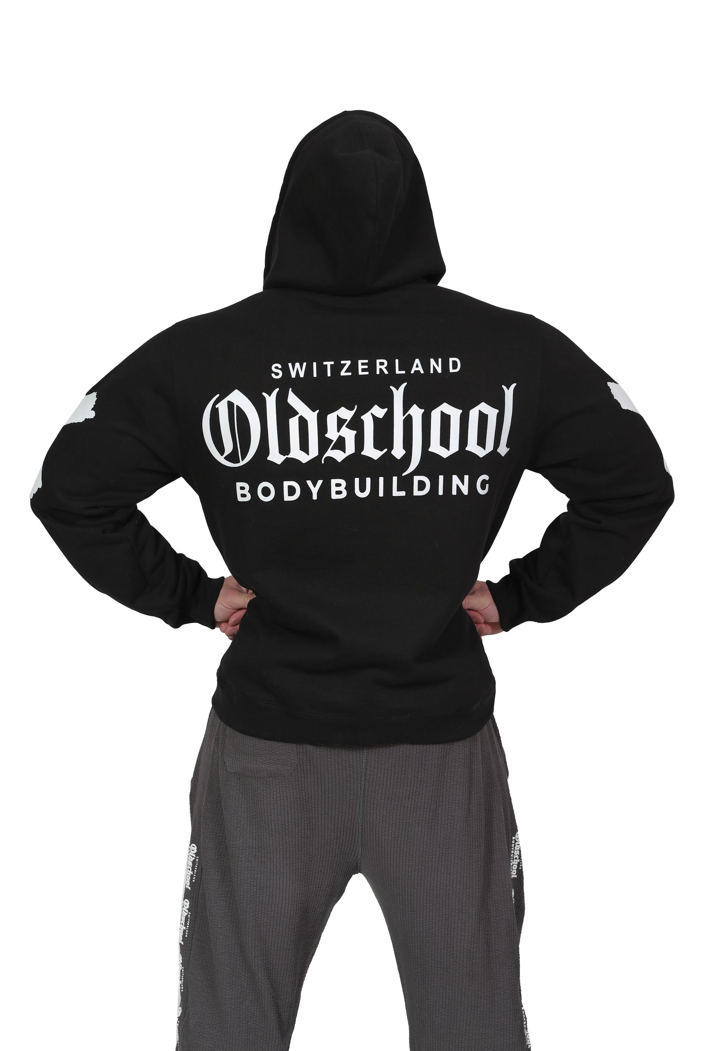 GOLD METAL OVERSIZE HOODIE