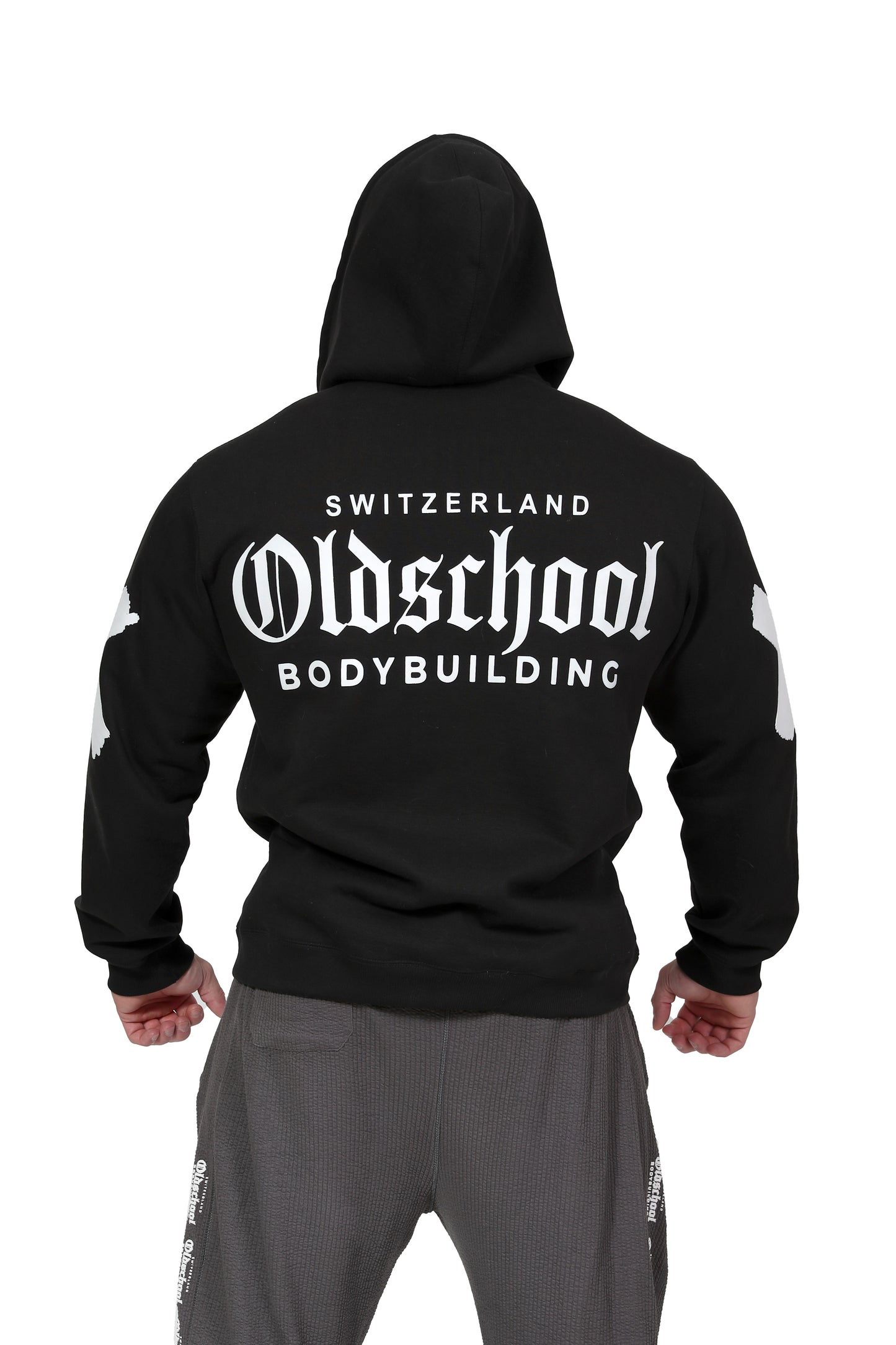 GOLD METAL OVERSIZE HOODIE