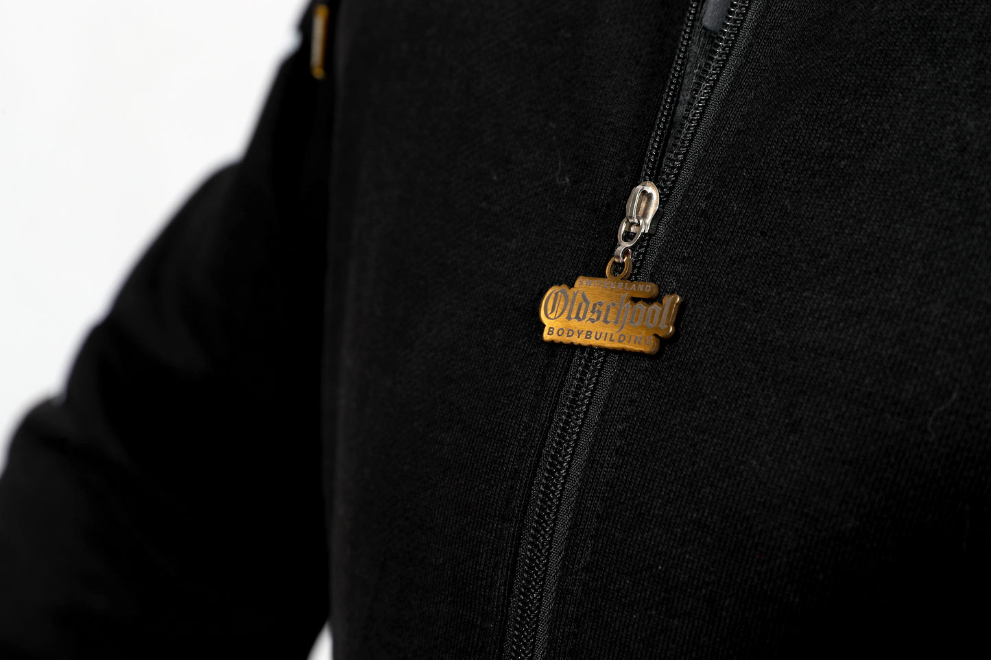 GOLD METAL OVERSIZE HOODIE