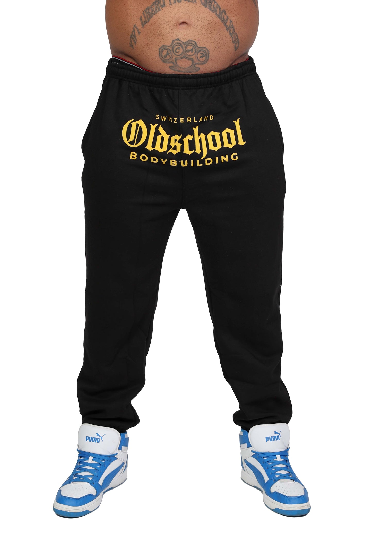 SIGNATURE OLDSCHOOL PANTS SCHWARZ GELB