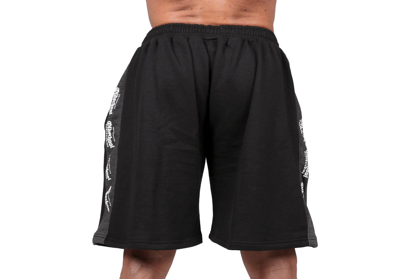 TWO TONE SHORTS SCHWARZ/GRAU