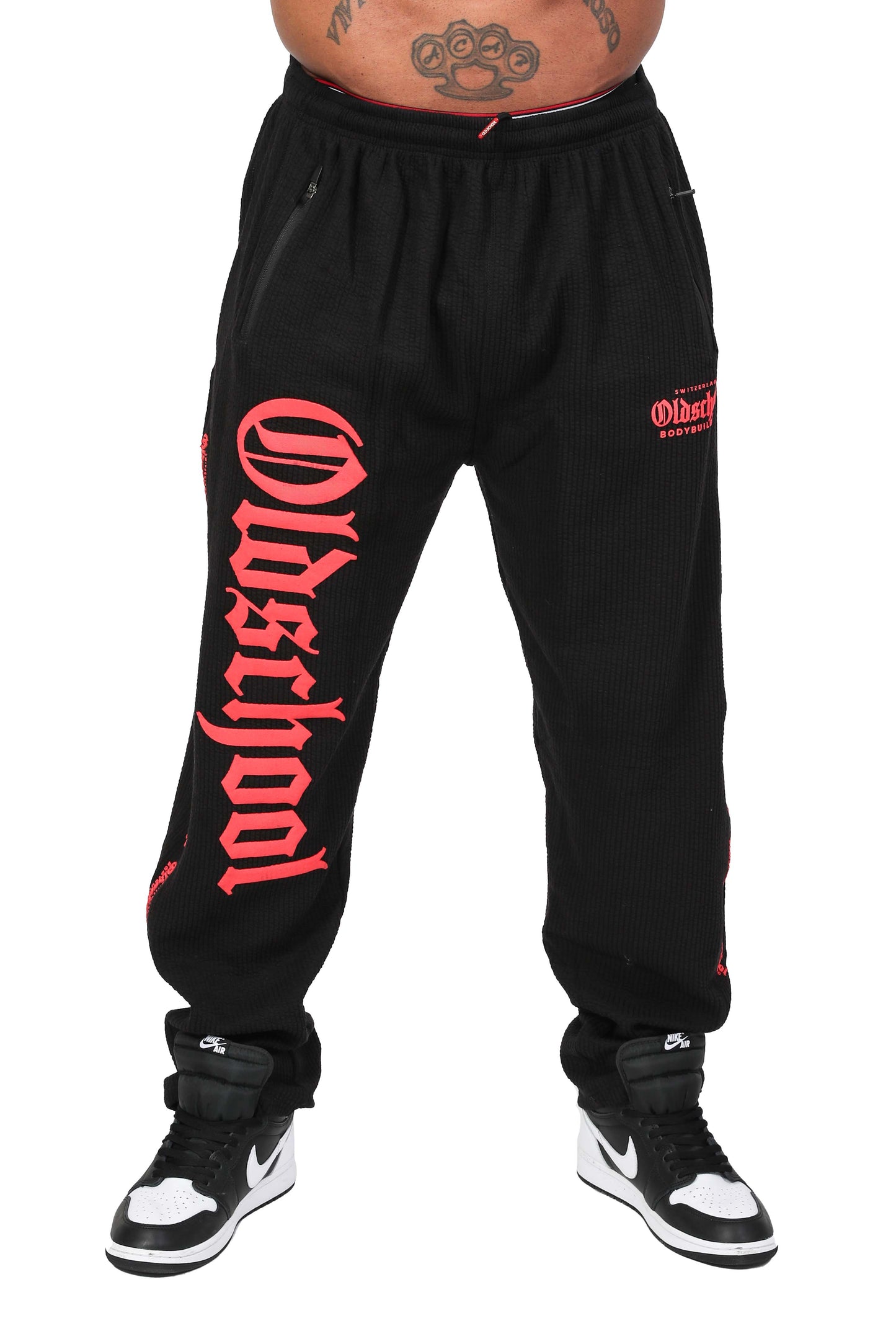 HARDCORE PANTS SCHWARZ/ROT